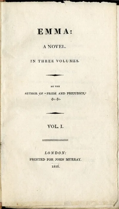 Cover of Emma