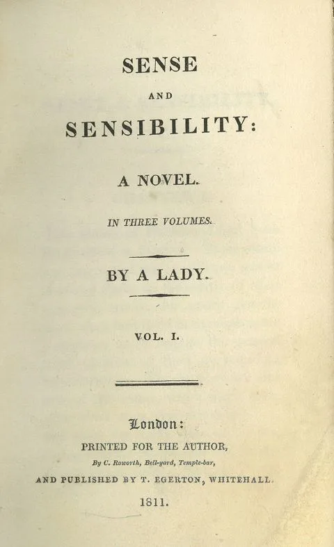 Cover of Sense and Sensibility