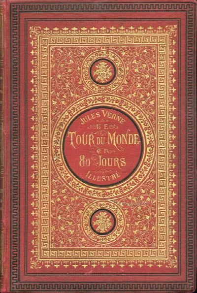 Cover of Around the World in Eighty Days