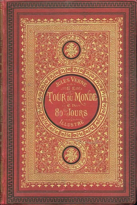 Cover of Around the World in Eighty Days